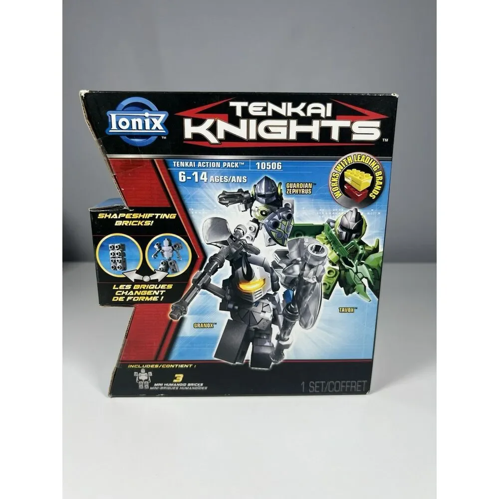 Ionix Tenkai Knights Action Pack 10506 Guardian Zephyrus Tavox Granox New Sealed